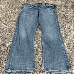 Silver Jeans men’s Gordie Flare Blue Denim